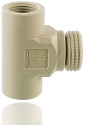Needle valve made of PP with double side internal thread DNxG 14x1, 91548