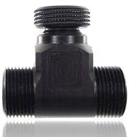 Needle valve made of PE with double side external thread DNxG 3x1/4, 92037