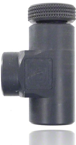 Naaldventiel PVC met hoekboring DNxG 22x1 1/2, 91887