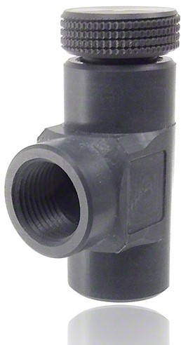 Nadelventil aus PVC-C mit Winkelbohrung DNxG 3x1/4, 91888-2