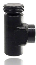 Needle valve made of PE with angle bore DNxG 22x1 1/2, 91883