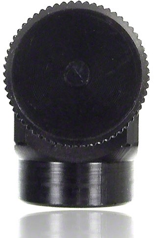 Needle valve made of PE with angle bore DNxG 14x1, 91882-3