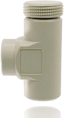 Needle valve made of PP with angle bore DNxG 3x1/4, 91876