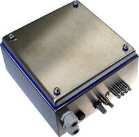 Pneumapole-K 4-fold MP, Pneumatic cabinet with 4 valve positions and Multipin connection-2