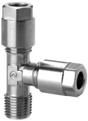 Camozzi T-Snijringkoppeling inschroef, 1010 6-1/8