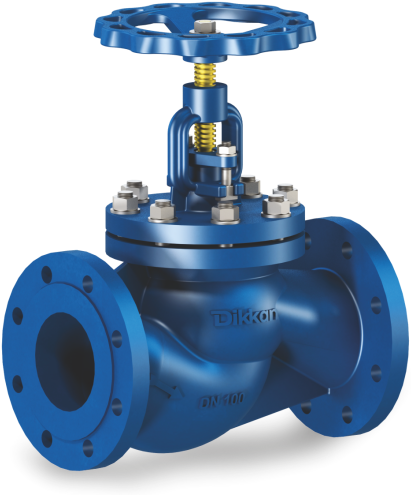 Klepafsluiters DIN Gietstaal met Bronzen trim Type 351EE