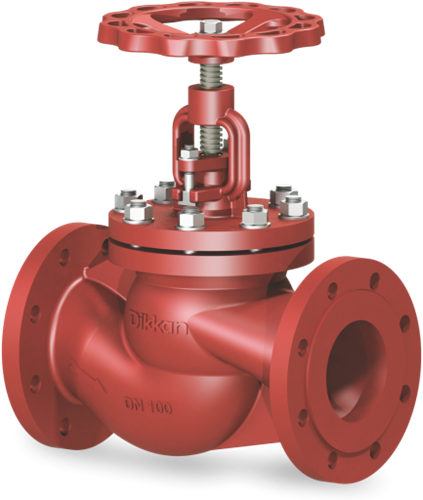 Klepafsluiters nodulair Gietijzer met RVS ommanteling Type 351DQ