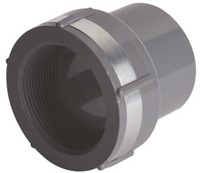 Durapipe ABS schroefbus met metalen verstevigingsring d40 x 32-1.1/4', 11153339