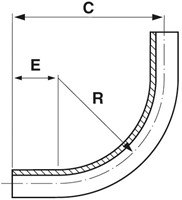 Durapipe ABS bocht 90° d140, 11309316-2