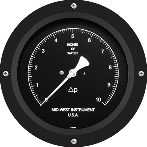 Mid-West Instrument Manometer mit Balg Tankniveau-Meter - Modell 115