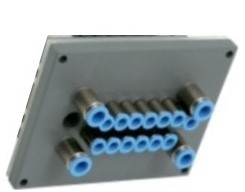 Festo 12067975, CPV10 8-FACH PVC pneumapole plaat SA205597