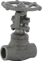 Carbon steel A182F11 gate valve 122 TRIM 5 800 lbs SW 1''
