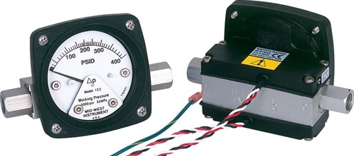 Mid-West Instrument - Kolben - Druckdifferenzmanometer - differentielle Druckanforderungen - Modell 123-3
