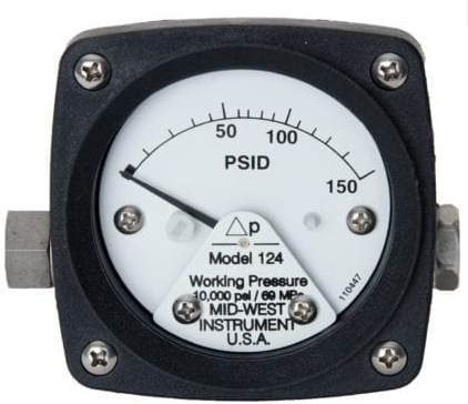 124-SA-10-OO range ....( max delta P 0-7 bar )