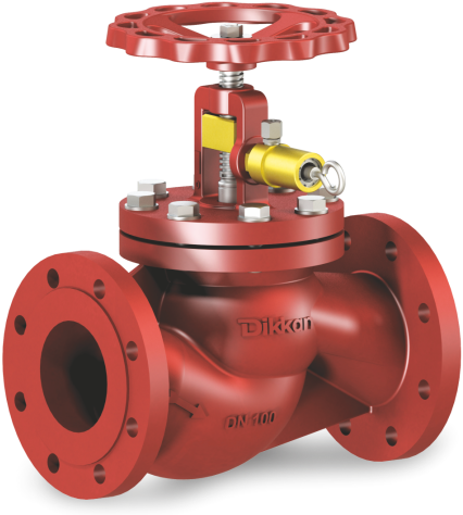 Klepafsluiters Nodulair Gietijzer-recht- SOS Hand, Pneumatisch of Hydraulisch bediend snelsluitend Type 702DC