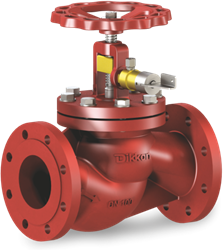 Klepafsluiters Nodulair Gietijzer-recht- SOS - Hand, Pneumatisch of Hydraulisch bediend snelsluitend Type 703DC