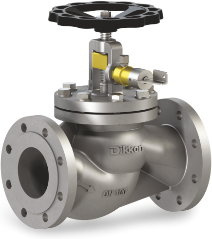 Klepafsluiters RVS-recht- SOS - Hand, Pneumatisch of Hydraulisch bediend snelsluitend Type 703LC