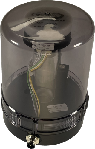 Sitomatic Valve controller 24VDC, Large size, spring return, rotary, with led dome, DIVC 9201-61R S02