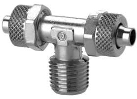 Camozzi T-Opsteekkoppeling - inschroef, 1410 10/8-1/8