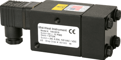 Mid-West Instrument - OEM-Indikatoren - Membran - Modell 146-2