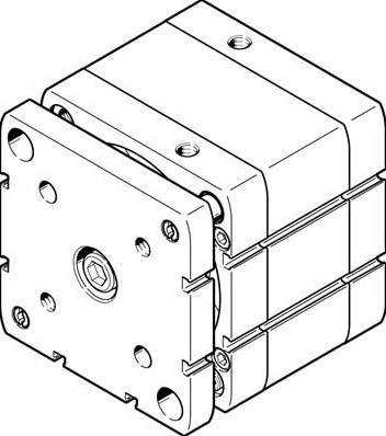 Festo 577229, ADNGF-100-40-PPS-A compacte cilinder