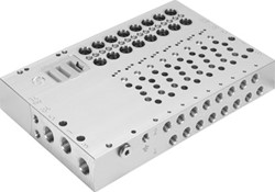 Festo 573438, VABM-L1-10HW-G18-8-GR Anschlussleiste