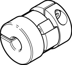 Festo 543419, EAMC-16-20-5-6 Kupplung