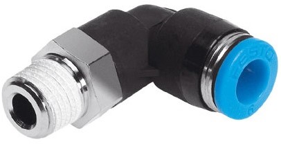 Festo QSL-3/8-10-20, 130736 Push-in L-fitting