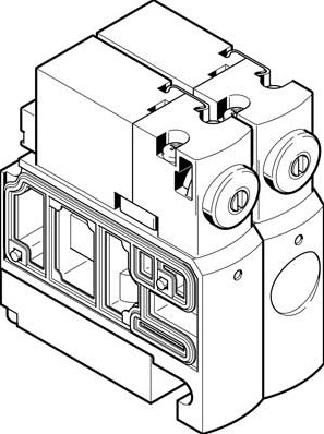 Festo CPVSC1-M1H-J-P-Q3, 527558 Solenoid valve