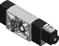 Festo 8026033, VSNC-FC-M52-MD-G14-F8 Namur magneetventiel 24VDC met spoel VSNC-FC-M52-MD-G14-F8-1B2G