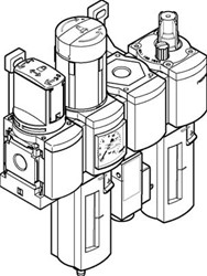 Festo 542295, MSB4-1/4:C3J1F3M1-WP Wartungsgeräte-Kombination