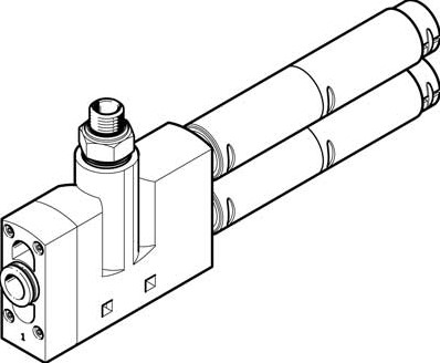 Festo 526136, VN-30-L-T6-PQ4-VA5-RO2 Vacuumgenerator