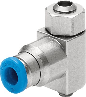 Festo GRLA-1/8-QS-6-MF-D, 537075 One-way flow control valve