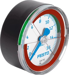 Festo MA-40-16-R1/8-E-RG, 525726 Pressure gauge