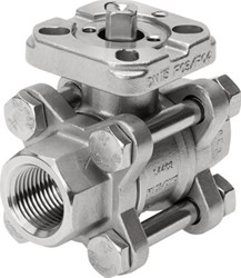 Festo VZBA-3/4"-GG-63-T-22-F0304-V4V4T, 1686639 Ball valve