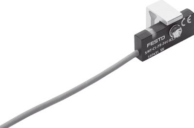 Festo Naderingsschakelaar, 571340, SMT-C1-PS-24V-K-10,0-OE