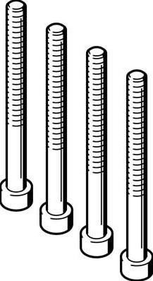 Festo EAHM-L2-M5-55, 567489 Screw kit