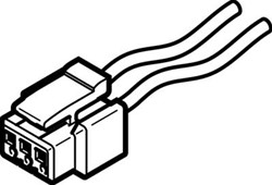 Festo NEBV-H1G2-KN-1-N-LE2, 566655 Plug socket with cable