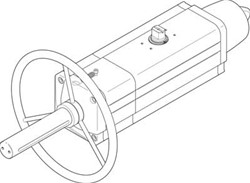 Festo 8005040, DAPS-0180-090-RS3-F0710-MW Schwenkantrieb