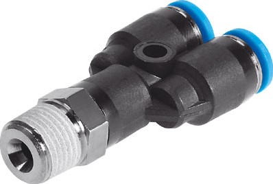 Festo QSY-3/8-8, 153143 Push-in Y-fitting