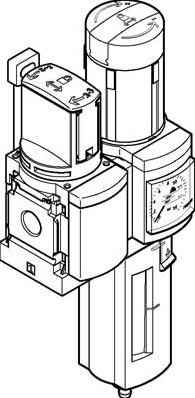 Festo 542304, MSB4-1/4:C3J3-WP Wartungsgeräte-Kombination