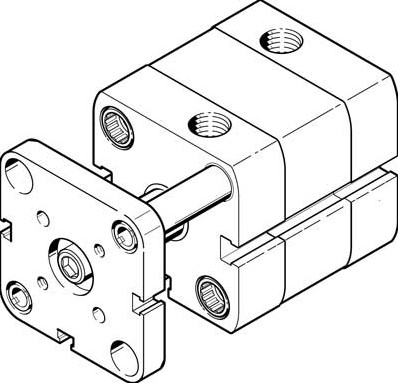 Festo 577209, ADNGF-20-15-PPS-A compacte cilinder