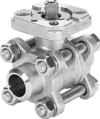 Festo VZBA-1"-WW-63-T-22-F0405-V4V4T, 1686689 Ball valve