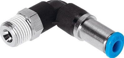 Festo QSKL-1/8-6, 153430 Push-in L-fitting,self-sealing