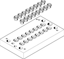 Festo 165295, CPV18-VI-P8-1/4 Multipool