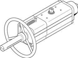 Festo 8005035, DAPS-0120-090-RS2-F0710-MW Schwenkantrieb