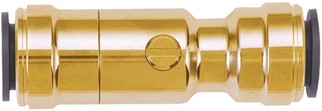 John Guest 15Mm Brass Service Valve, 15HSV-BRASS