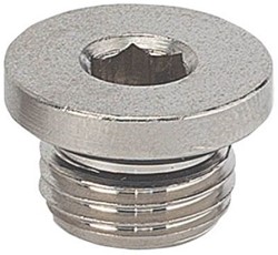 Uitverkoop Metal Work A7 Plug 1/8 Draadnippel, 2107001