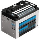 Festo 18200, 10P-10-8C-D2-R-Y-8C+GEV Ventieleiland Profibus 8 x dubbel 3/2 ventiel NC