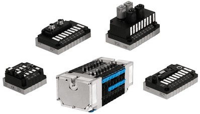 Festo 10P-14-6C-MP-R-Y-CCJJCJ+VS CPV14 ventieleiland 6-voudig voor pneumatische multipole